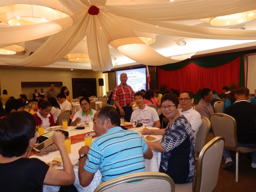 Cavite Provincial Health Office award giving event for polio vaccination