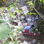 Children also assisted in the clean-up