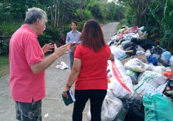 Improper garbage collection has created a health hazard